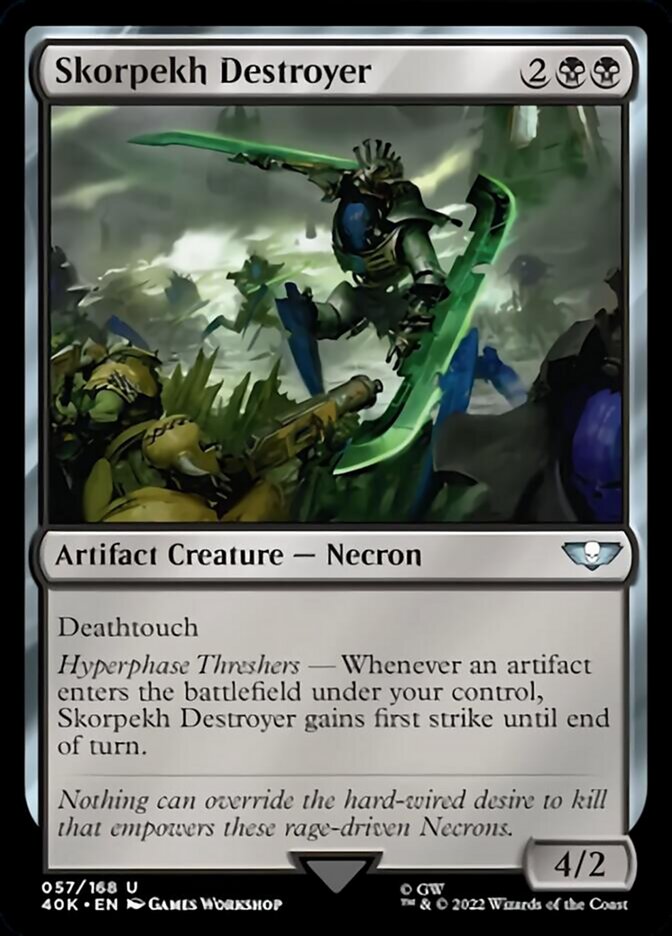 Skorpekh Destroyer [Warhammer 40,000] Magic: The Gathering