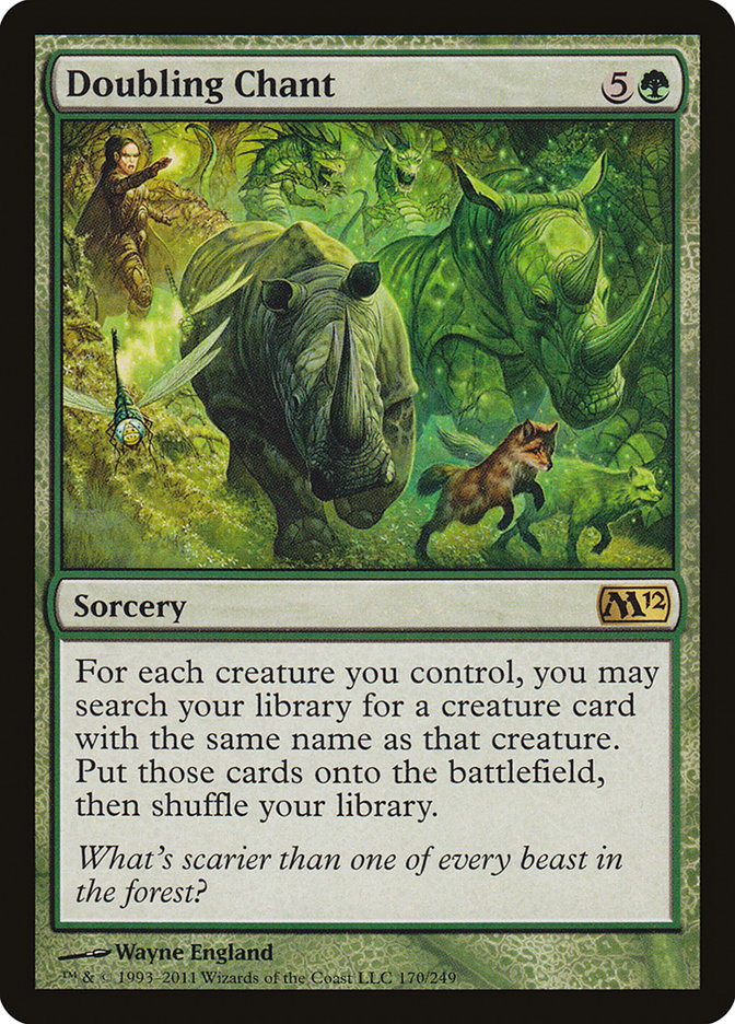 Doubling Chant [Magic 2012] Magic: The Gathering