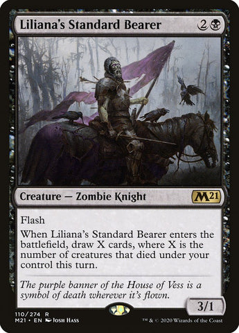 Liliana's Standard Bearer [Core Set 2021] Magic: The Gathering