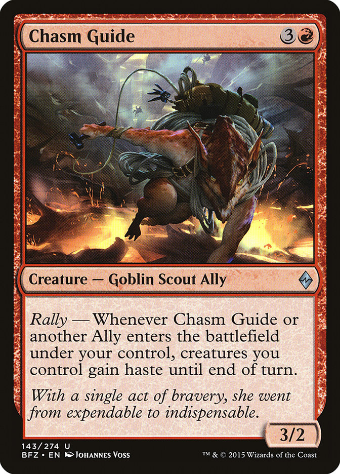 Chasm Guide [Battle for Zendikar] Magic: The Gathering