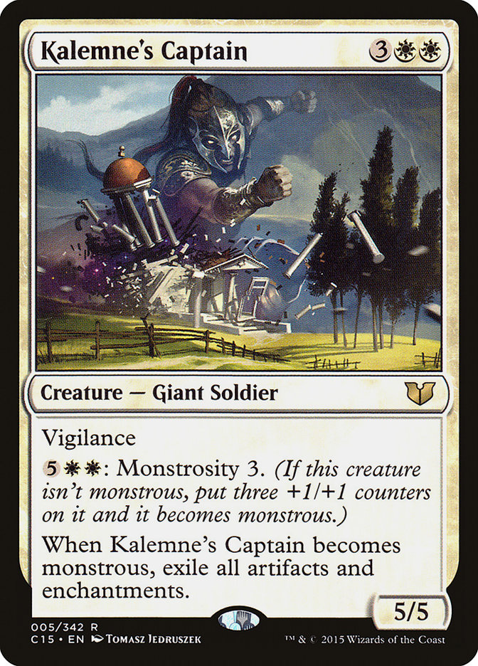 Kalemne's Captain [Commander 2015] Magic: The Gathering