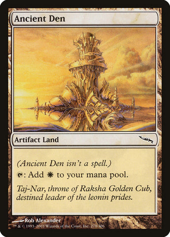 Ancient Den [Mirrodin] Magic: The Gathering