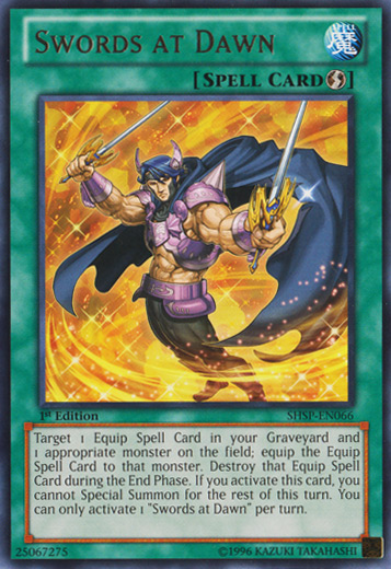 Swords at Dawn [SHSP-EN066] Rare Yu-Gi-Oh!