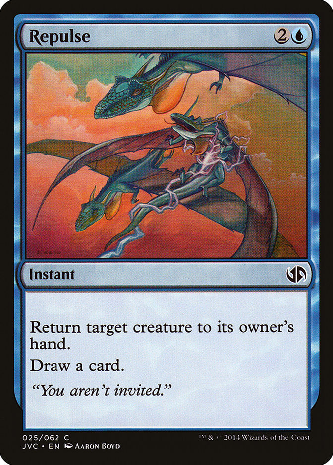 Repulse [Duel Decks Anthology] Magic: The Gathering