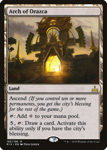 Arch of Orazca [Rivals of Ixalan] Magic: The Gathering
