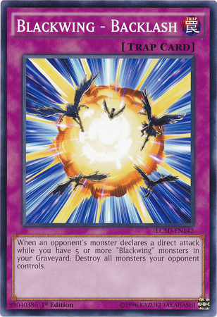 Blackwing - Backlash [LC5D-EN142] Common Yu-Gi-Oh!