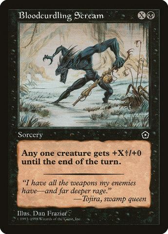Bloodcurdling Scream [Portal Second Age] Magic: The Gathering