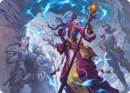 True Polymorph Art Card [Dungeons & Dragons: Adventures in the Forgotten Realms Art Series] Magic: The Gathering