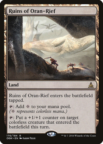 Ruins of Oran-Rief [Oath of the Gatewatch] Magic: The Gathering