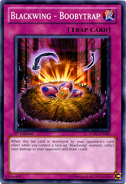 Blackwing - Boobytrap [STBL-EN068] Common Yu-Gi-Oh!