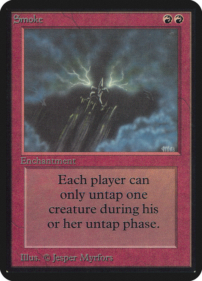 Smoke [Alpha Edition] Magic: The Gathering