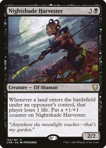 Nightshade Harvester [Commander Legends] Magic: The Gathering
