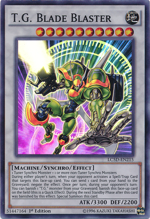 T.G. Blade Blaster [LC5D-EN215] Super Rare Yu-Gi-Oh!