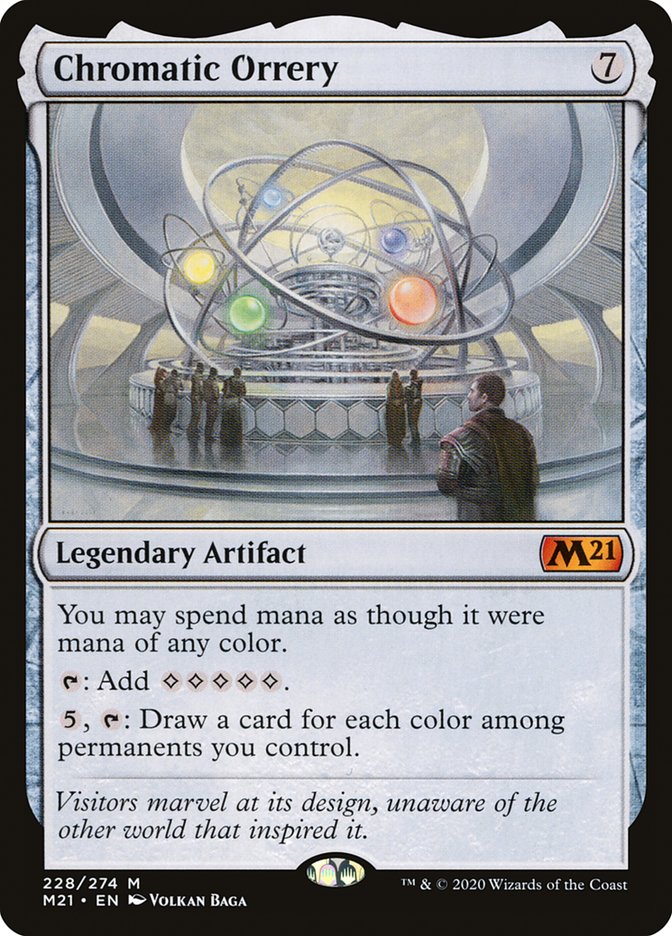 Chromatic Orrery [Core Set 2021] Magic: The Gathering