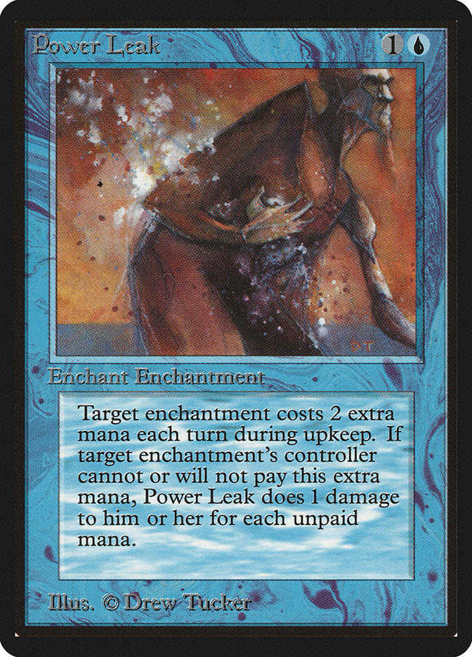 Power Leak [Beta Edition] Magic: The Gathering