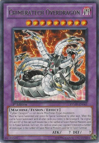 Chimeratech Overdragon [RYMP-EN061] Rare Yu-Gi-Oh!
