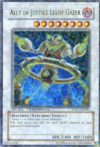 Ally of Justice Light Gazer [DT01-EN090] Ultra Rare Yu-Gi-Oh!