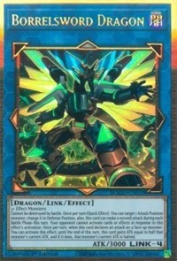 Borrelsword Dragon (Alternate Art) [MAGO-EN039] Gold Rare Yu-Gi-Oh!