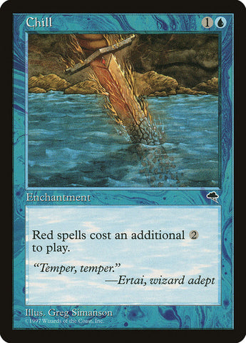 Chill [Tempest] Magic: The Gathering