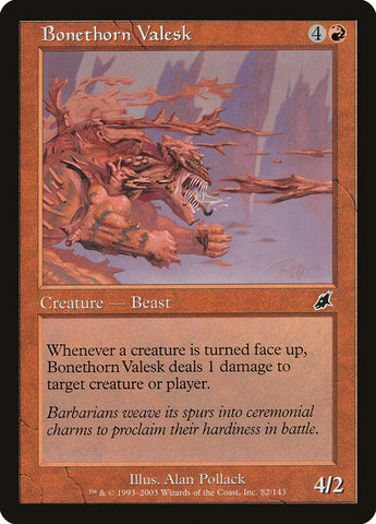 Bonethorn Valesk [Scourge] Magic: The Gathering