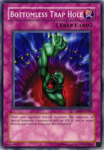 Bottomless Trap Hole [DB2-EN201] Common Yu-Gi-Oh!