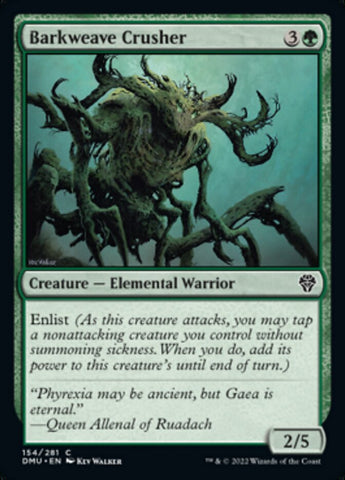 Barkweave Crusher [Dominaria United] Magic: The Gathering