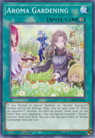 Aroma Gardening [CHIM-EN059] Common Yu-Gi-Oh!