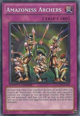 Amazoness Archers [GLD3-EN046] Common Yu-Gi-Oh!