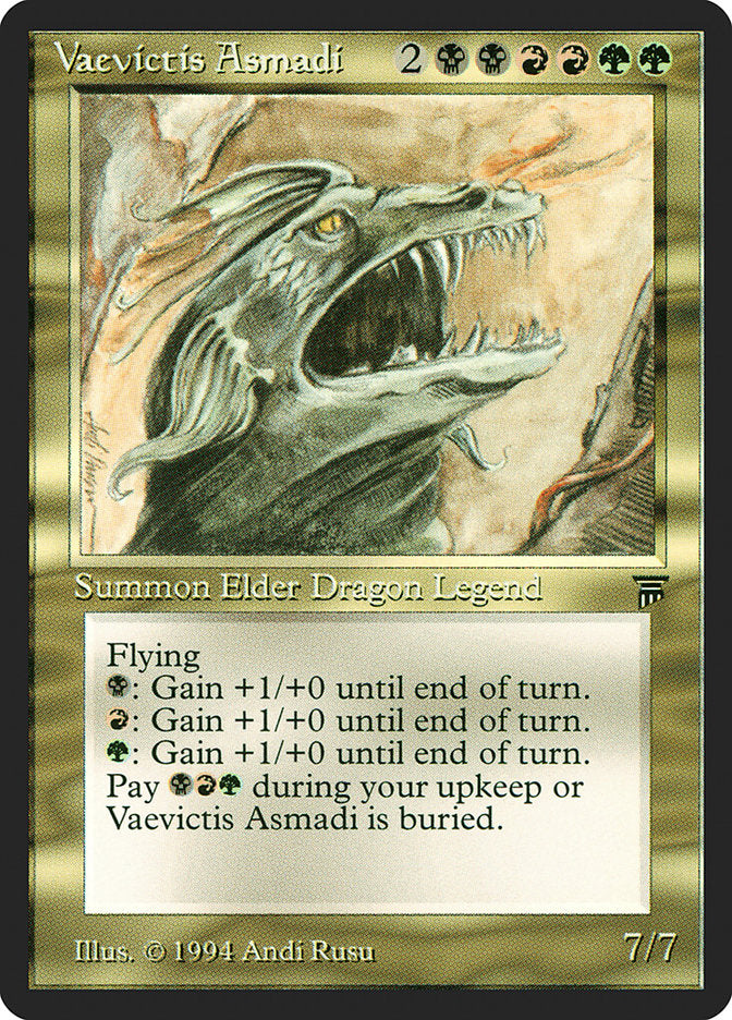 Vaevictis Asmadi [Legends] Magic: The Gathering