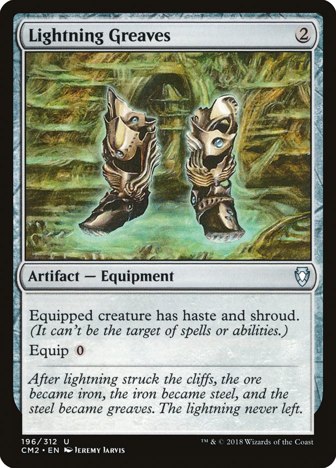 Lightning Greaves [Commander Anthology Volume II] Magic: The Gathering