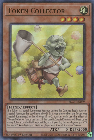 Token Collector [BLCR-EN079] Ultra Rare Yu-Gi-Oh!