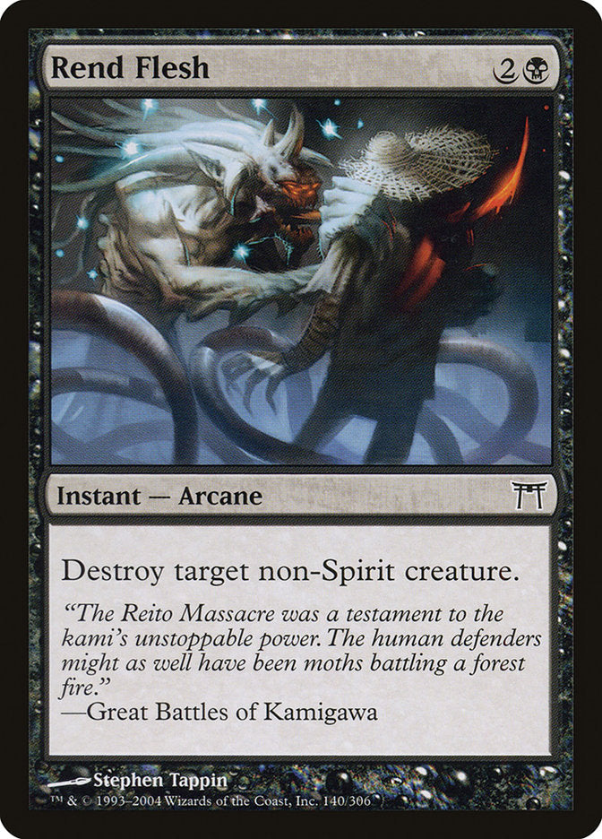 Rend Flesh [Champions of Kamigawa] Magic: The Gathering