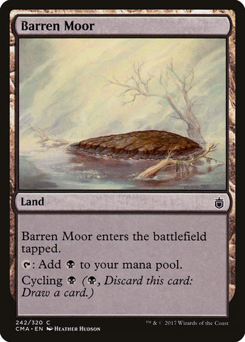 Barren Moor [Commander Anthology] Magic: The Gathering