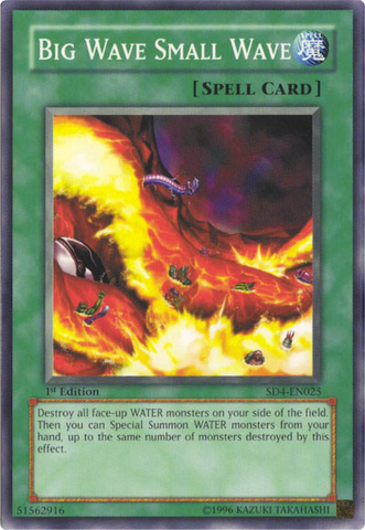 Big Wave Small Wave [SD4-EN025] Common Yu-Gi-Oh!