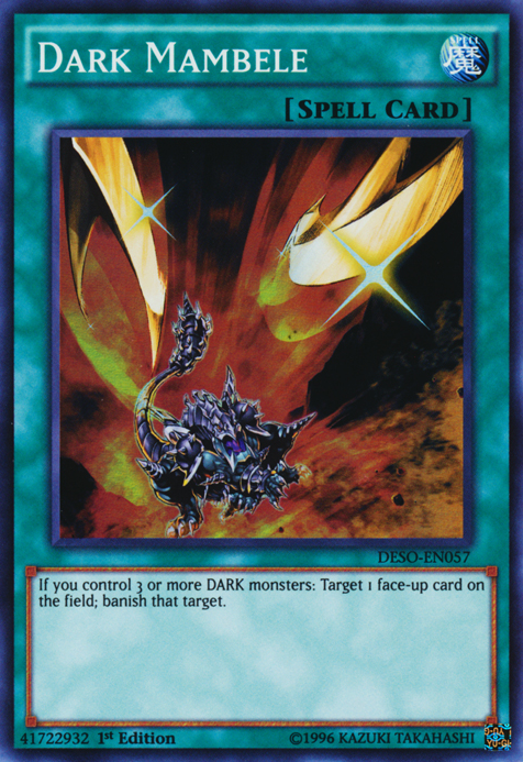 Dark Mambele [DESO-EN057] Super Rare Yu-Gi-Oh!