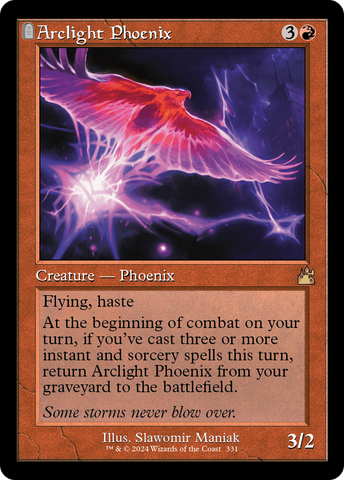 Arclight Phoenix (Retro Frame) [Ravnica Remastered] Magic: The Gathering