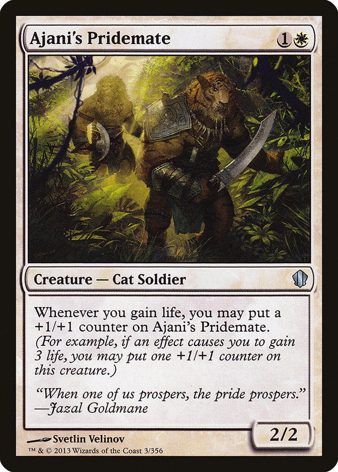 Ajani's Pridemate [Commander 2013] Magic: The Gathering