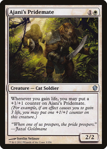 Ajani's Pridemate [Commander 2013] Magic: The Gathering