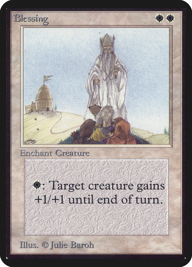 Blessing [Alpha Edition] Magic: The Gathering