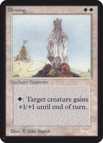 Blessing [Alpha Edition] Magic: The Gathering