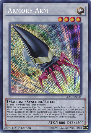Armory Arm [LC5D-EN034] Secret Rare Yu-Gi-Oh!