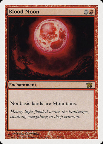 Blood Moon [Eighth Edition] Magic: The Gathering