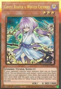 Ghost Reaper & Winter Cherries (Alternate Art) [MAGO-EN010] Gold Rare Yu-Gi-Oh!