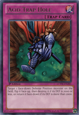 Acid Trap Hole [LCYW-EN283] Rare Yu-Gi-Oh!