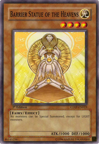 Barrier Statue of the Heavens [CDIP-EN023] Common Yu-Gi-Oh!