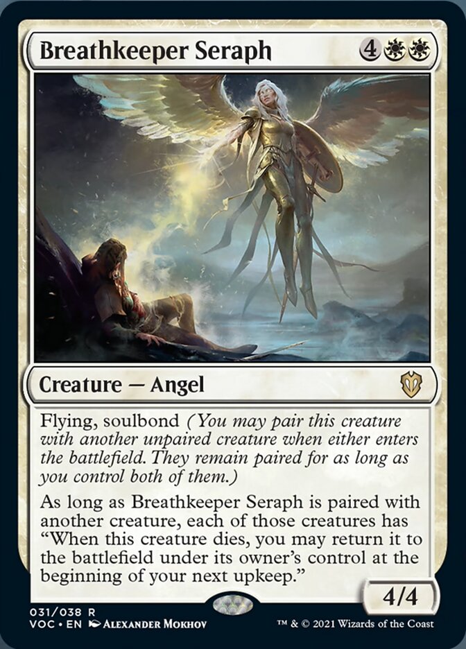 Breathkeeper Seraph [Innistrad: Crimson Vow Commander] Magic: The Gathering