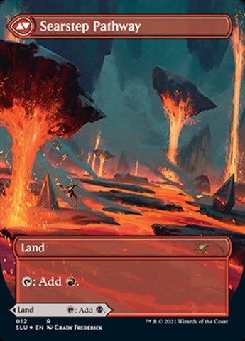 Blightstep Pathway // Searstep Pathway (Borderless) [Secret Lair: Ultimate Edition 2] Magic: The Gathering