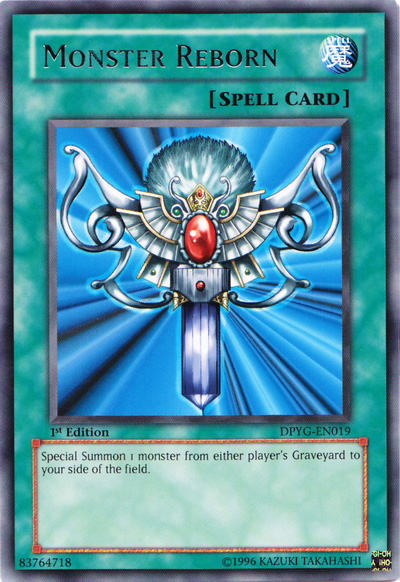 Monster Reborn [DPYG-EN019] Rare Yu-Gi-Oh!
