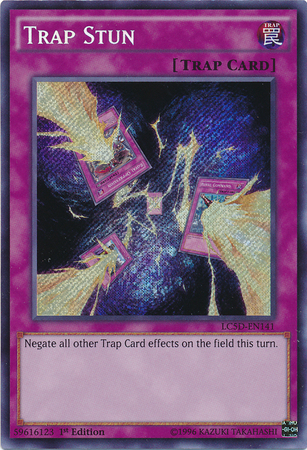 Trap Stun [LC5D-EN141] Secret Rare Yu-Gi-Oh!