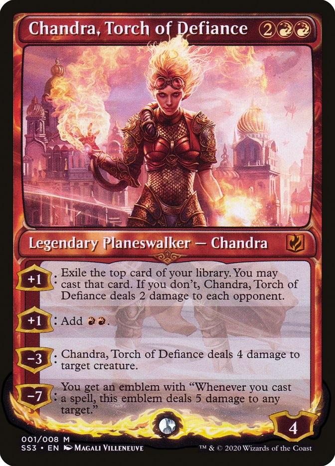 Chandra, Torch of Defiance [Signature Spellbook: Chandra] Magic: The Gathering